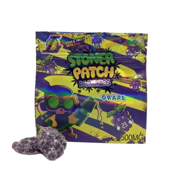 Stoner Patch Grape Gummies Product Photo