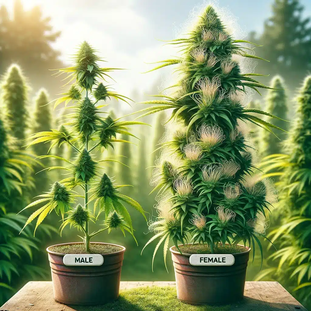 Guide on How to Identify Male and Female Cannabis Plants
