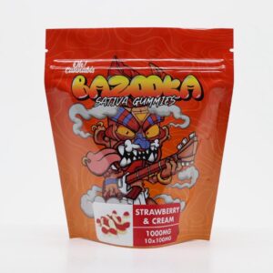Bazooka 1000mg Sativa Strawberries n Cream Product Photo