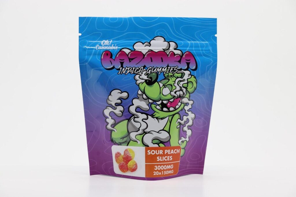 Bazooka 3000mg Peach Slices Indica Professional