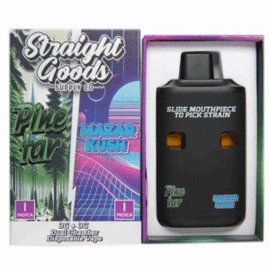 Straight Goods 6g Vape Pen - Mazar Kush + Pinetar