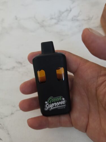 Green Supreme - Dual Chamber HTFSE Live Resin Vape Pens 6g photo review